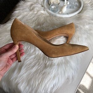 Suede Banana Republic heels